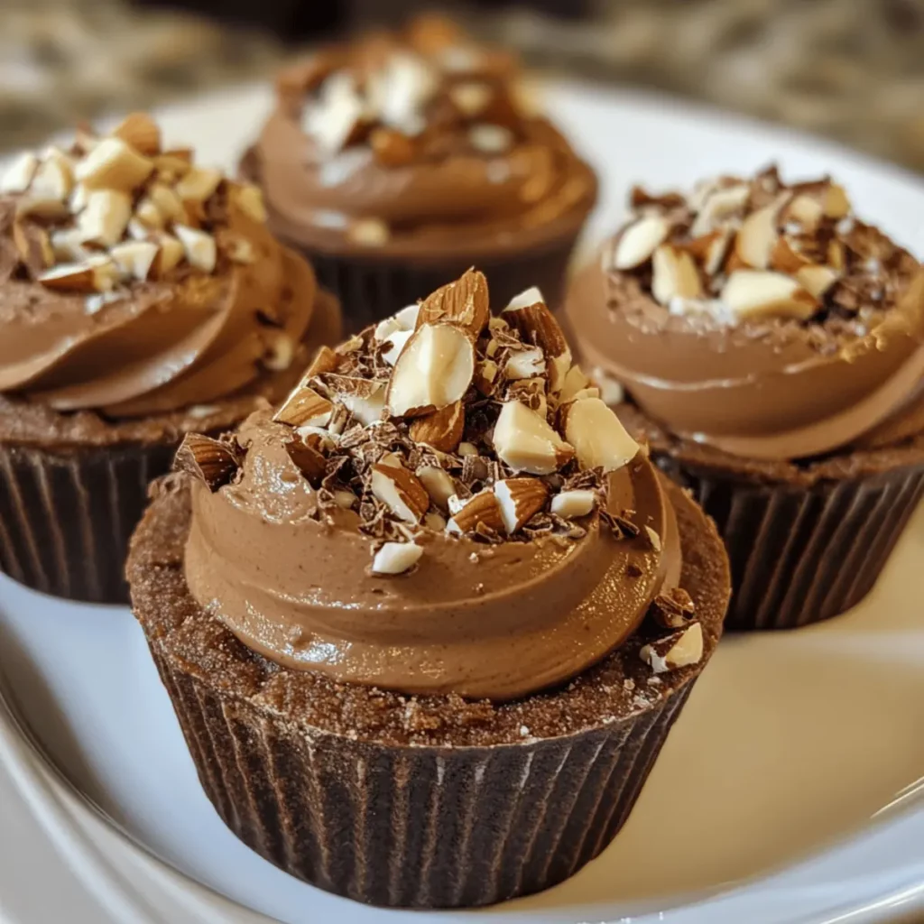 Chocolate Hazelnut Mousse Cups