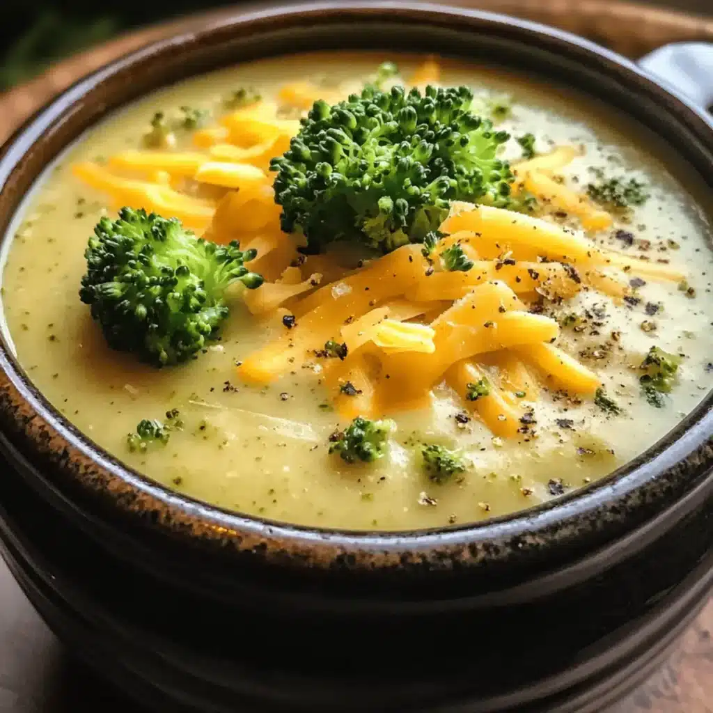 Creamy Broccoli Cheddar Soup