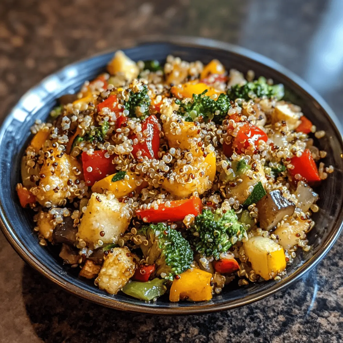 Quinoa & Veggie Stir-Fry