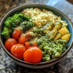Creamy Broccoli Pesto Bowl