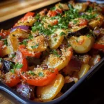 Mediterranean Veggie Bake (Vegetarian)