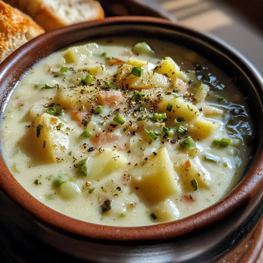 Creamy Potato-Leek Chowder