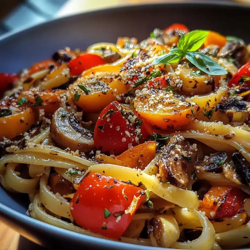Roasted Vegetable Linguine