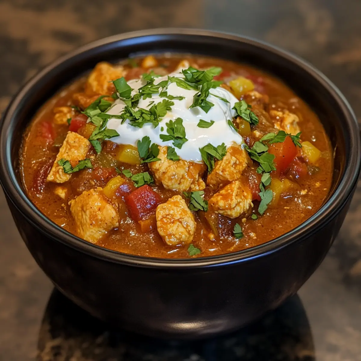 Instant Pot Pumpkin Chicken Chili