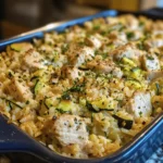 Turkey & Zucchini Rice Bake