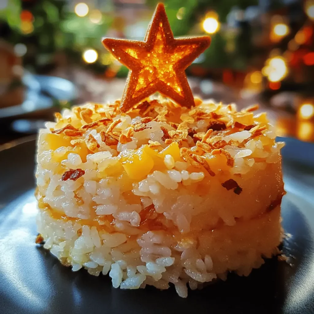 Christmas Bibingka-Style Rice Cake