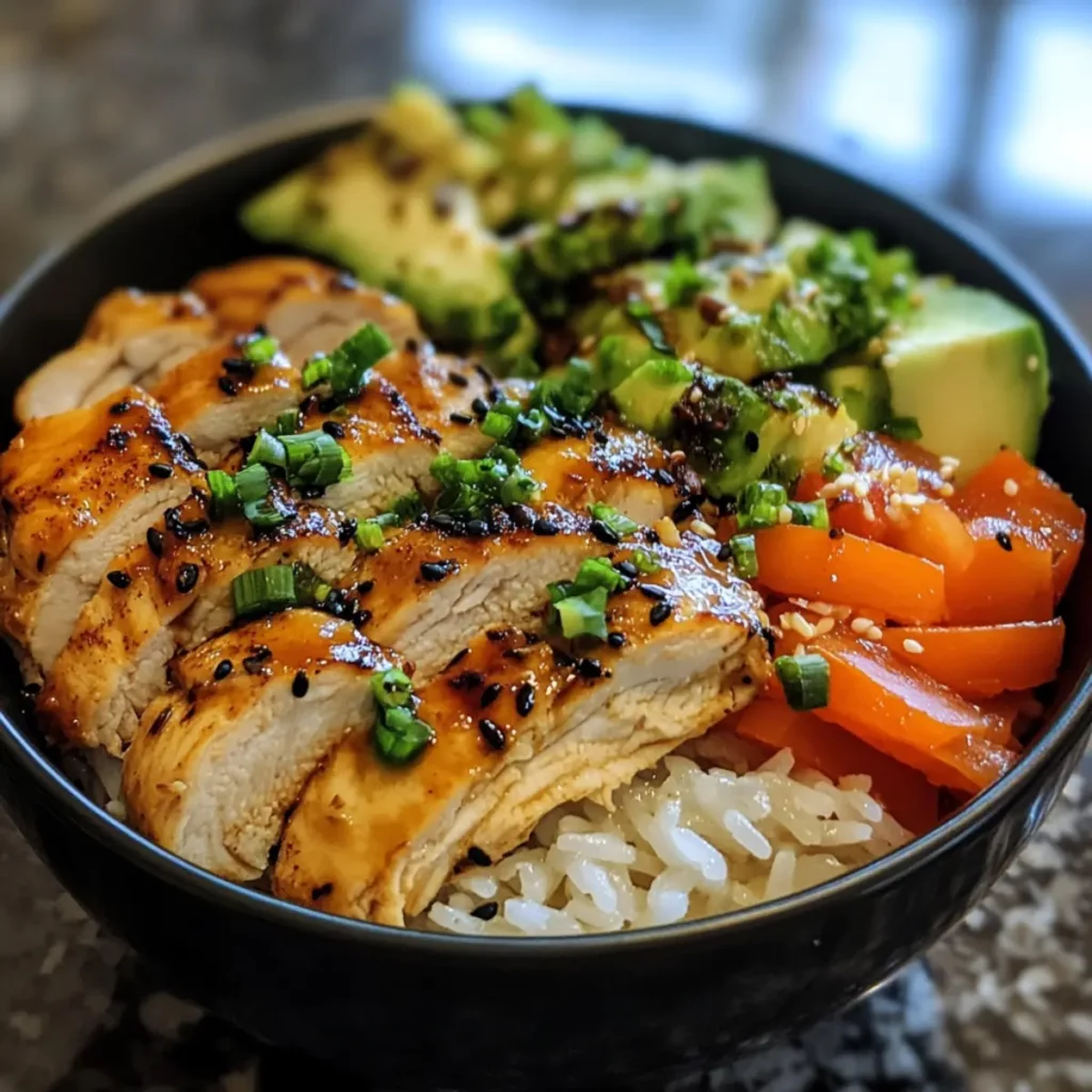 Chicken & Coconut Rice Bowl