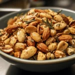 Honey Rosemary Almond Snack Mix