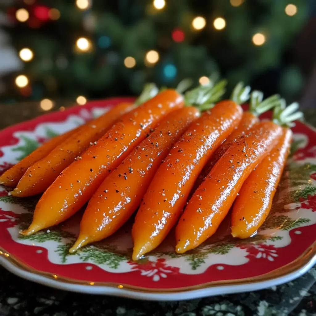 Spiced Orange-Glazed Carrots (Christmas)