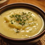 Creamy Leek & Potato Soup (no sweet potato)