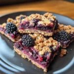 Blackberry Crumble Bars