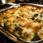 Cheesy Broccoli & Spinach Bake