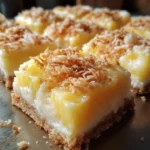 Coconut Cream Pineapple Bars