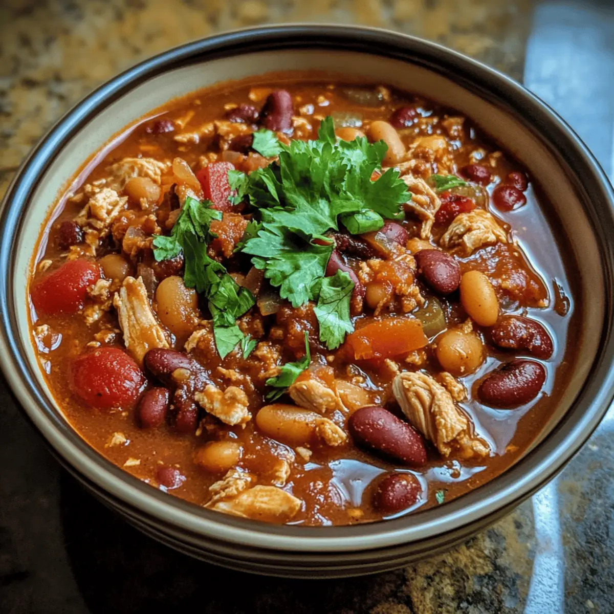 Instant Pot Turkey & Bean Chili (Gluten-Free)