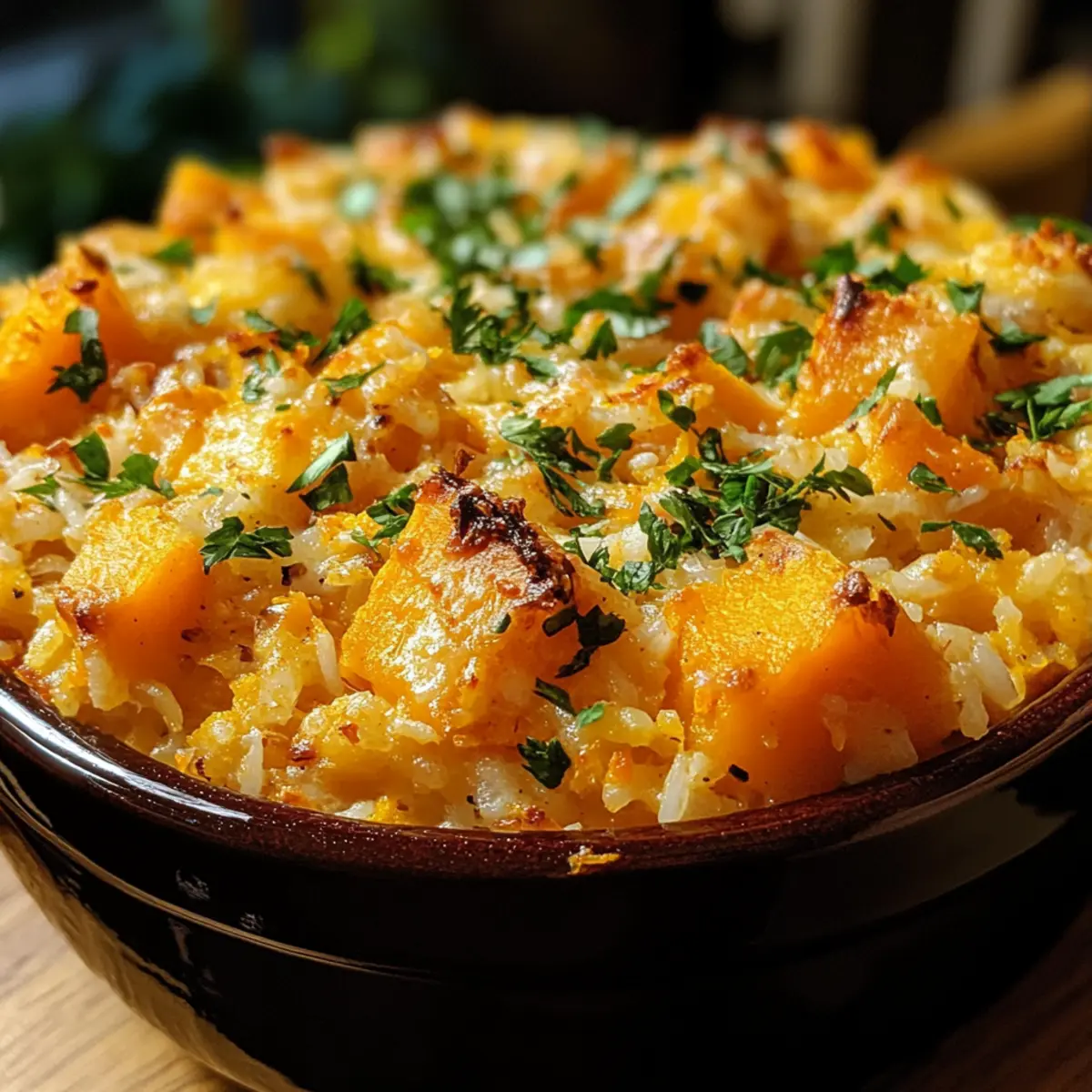 Harvest Butternut & Rice Casserole