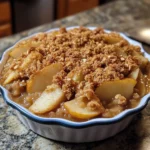 Holiday Spiced Pear Crisp