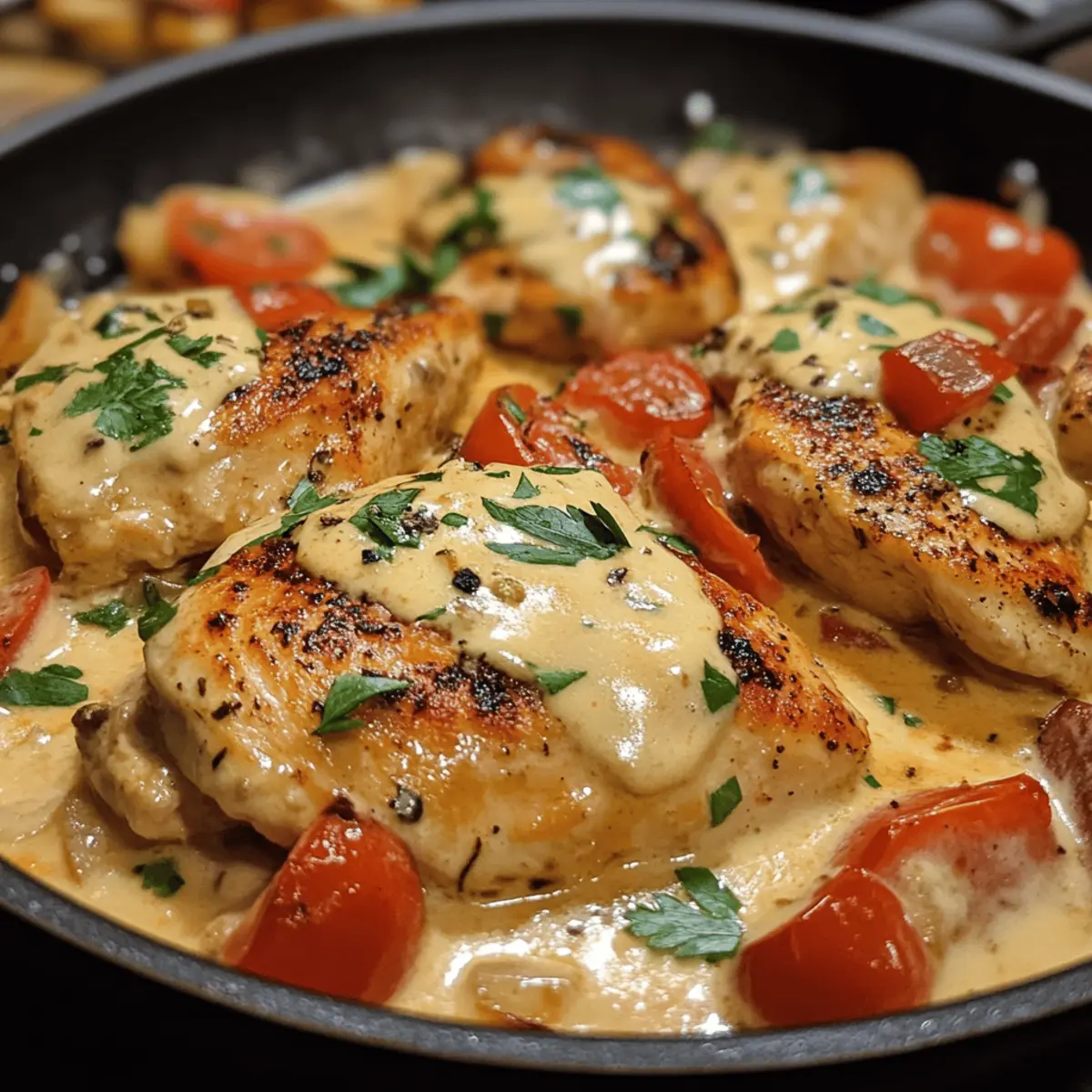 Creamy Tuscan Chicken Skillet