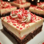 Christmas Peppermint Cheesecake Bars