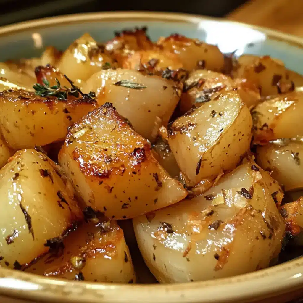 Thanksgiving Maple Roasted Turnips
