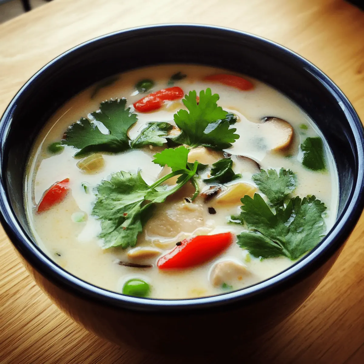 Thai Coconut Lemongrass Soup