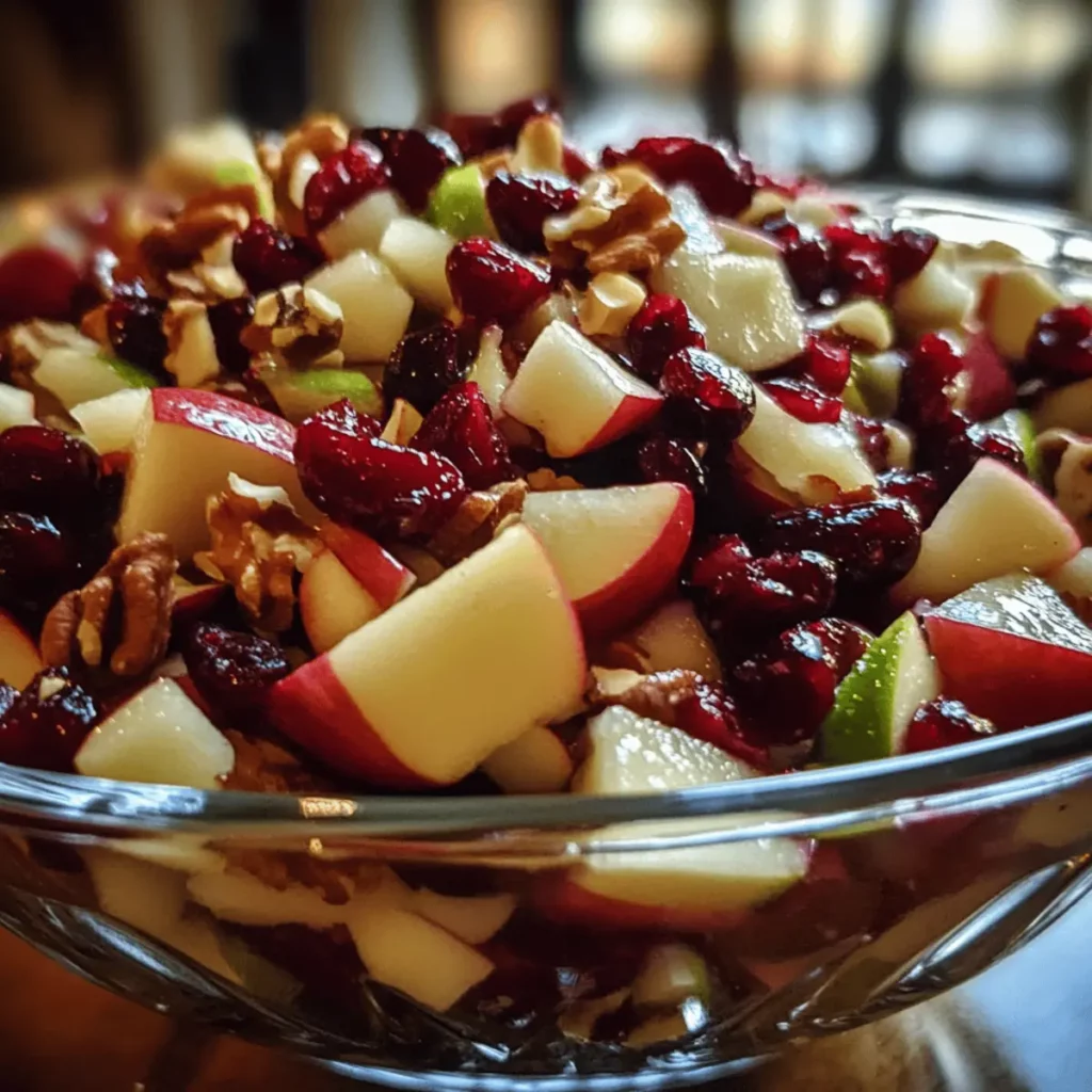 Holiday Cranberry Apple Salad