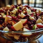 Holiday Cranberry Apple Salad