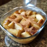 Cinnamon Apple Custard Bake Recipe