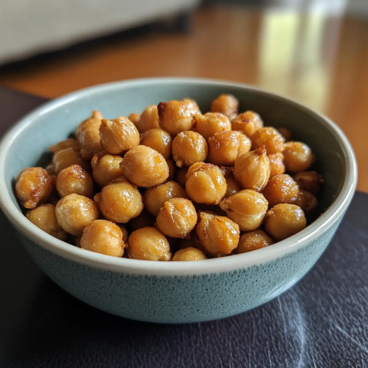Crispy Roasted Chickpea Snack Recipe