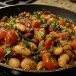 Vegetarian Bean Tomato Skillet