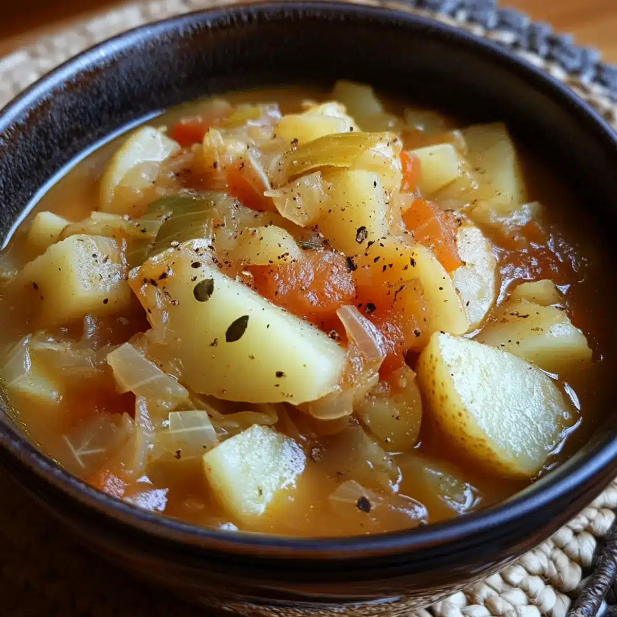 Crockpot Cabbage Potato Stew Recipe