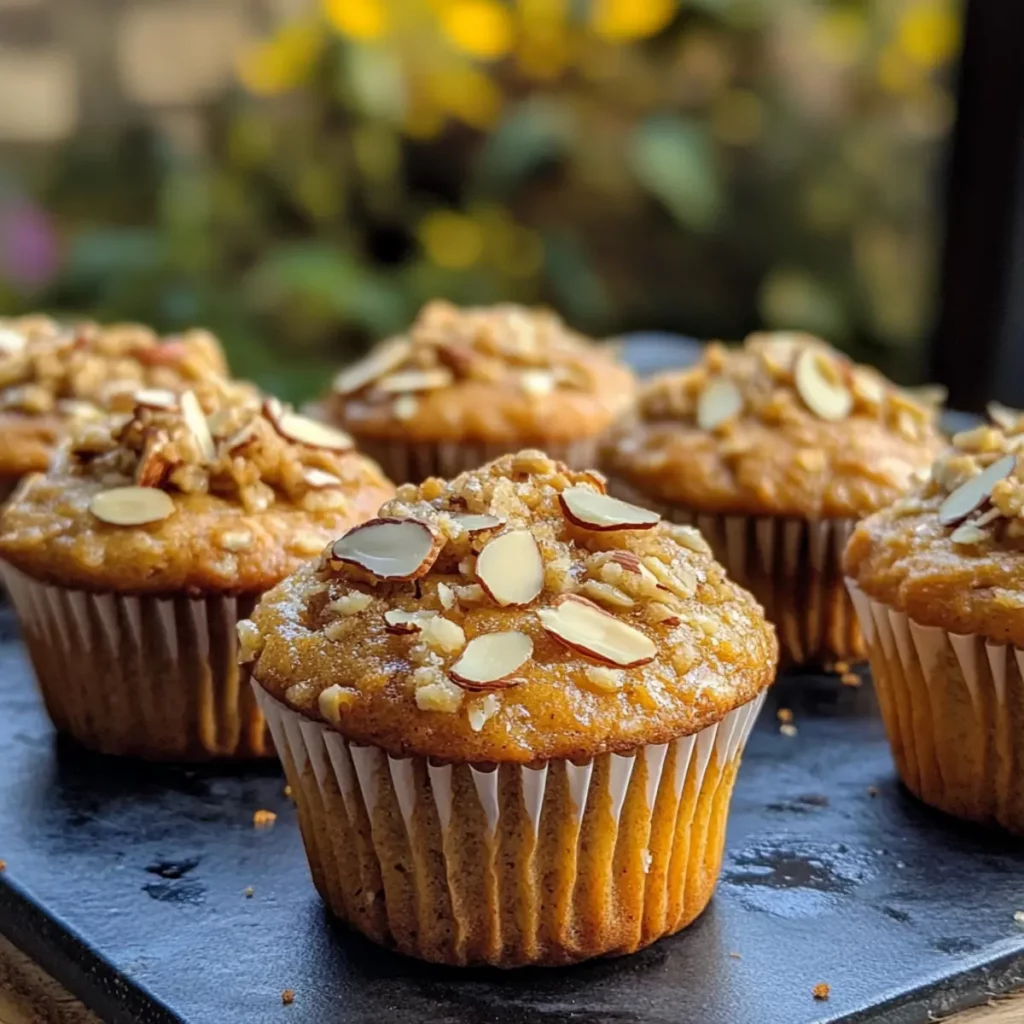 Gluten-Free Banana Almond Muffins