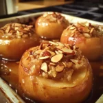 Maple Almond Baked Apples