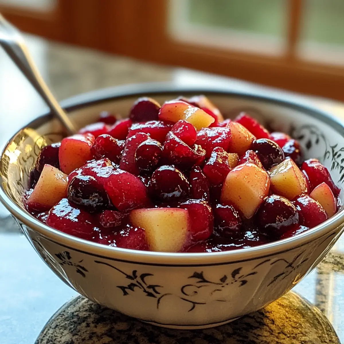 Holiday Cranberry & Apple Compote