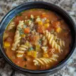 Instant Pot Vegetable Pasta Soup