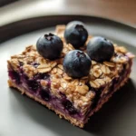 Blueberry Oat Yogurt Bars
