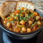 Crockpot Chickpea Vegetable Stew Recipe