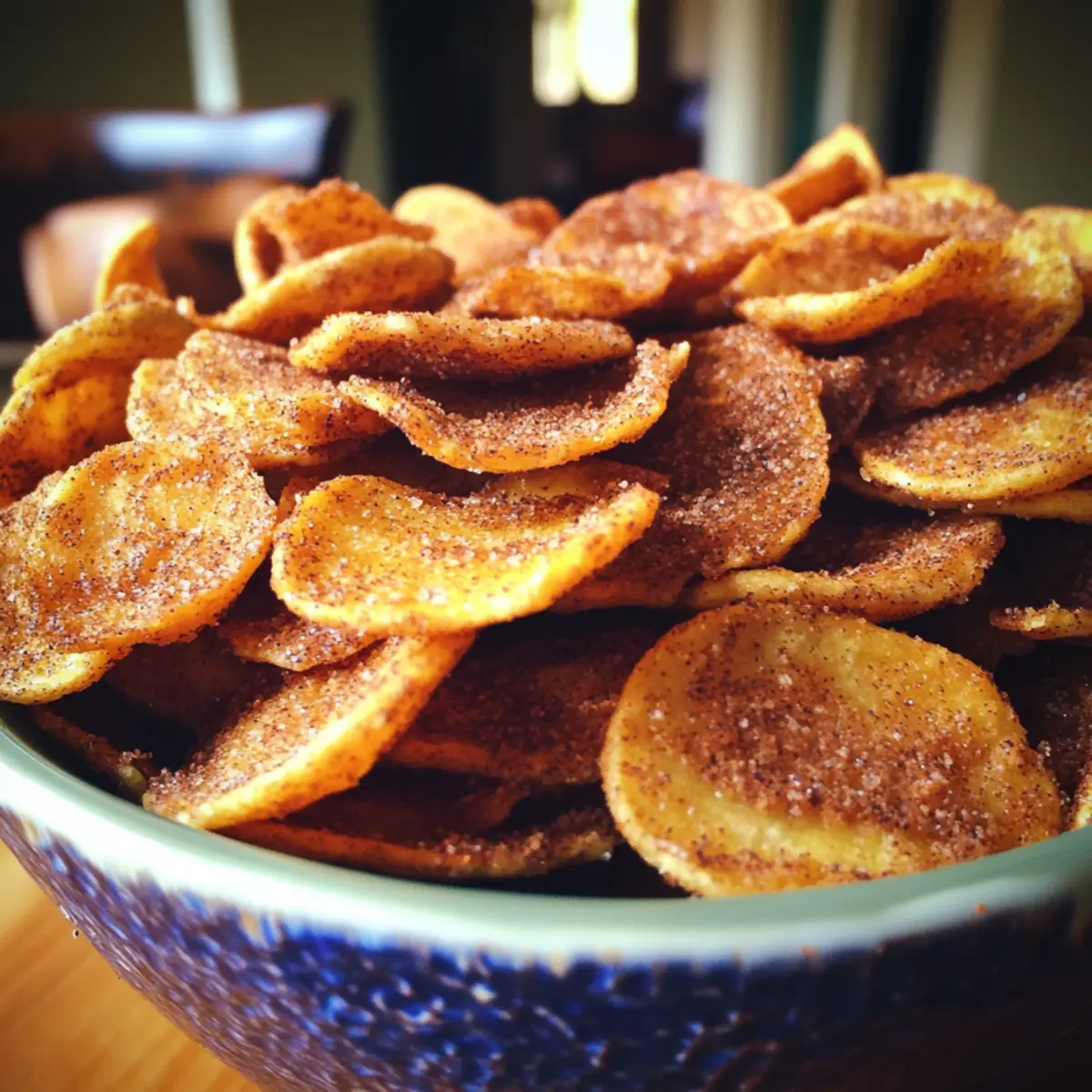 Crispy Cinnamon Banana Chips