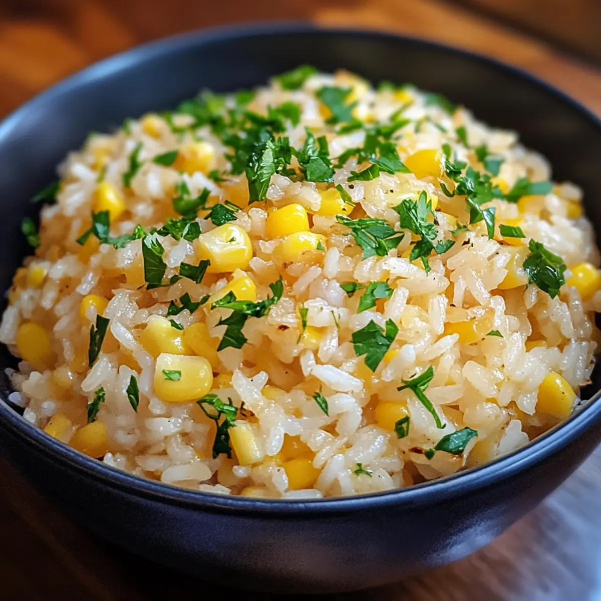 Instant Pot Creamy Corn Rice