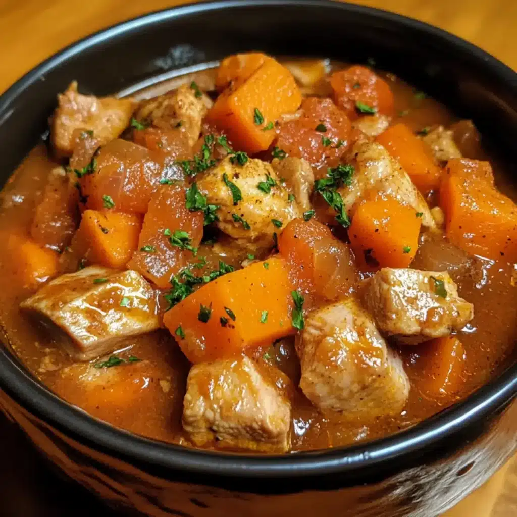 Slow Cooker Turkey Sweet Potato Stew Recipe