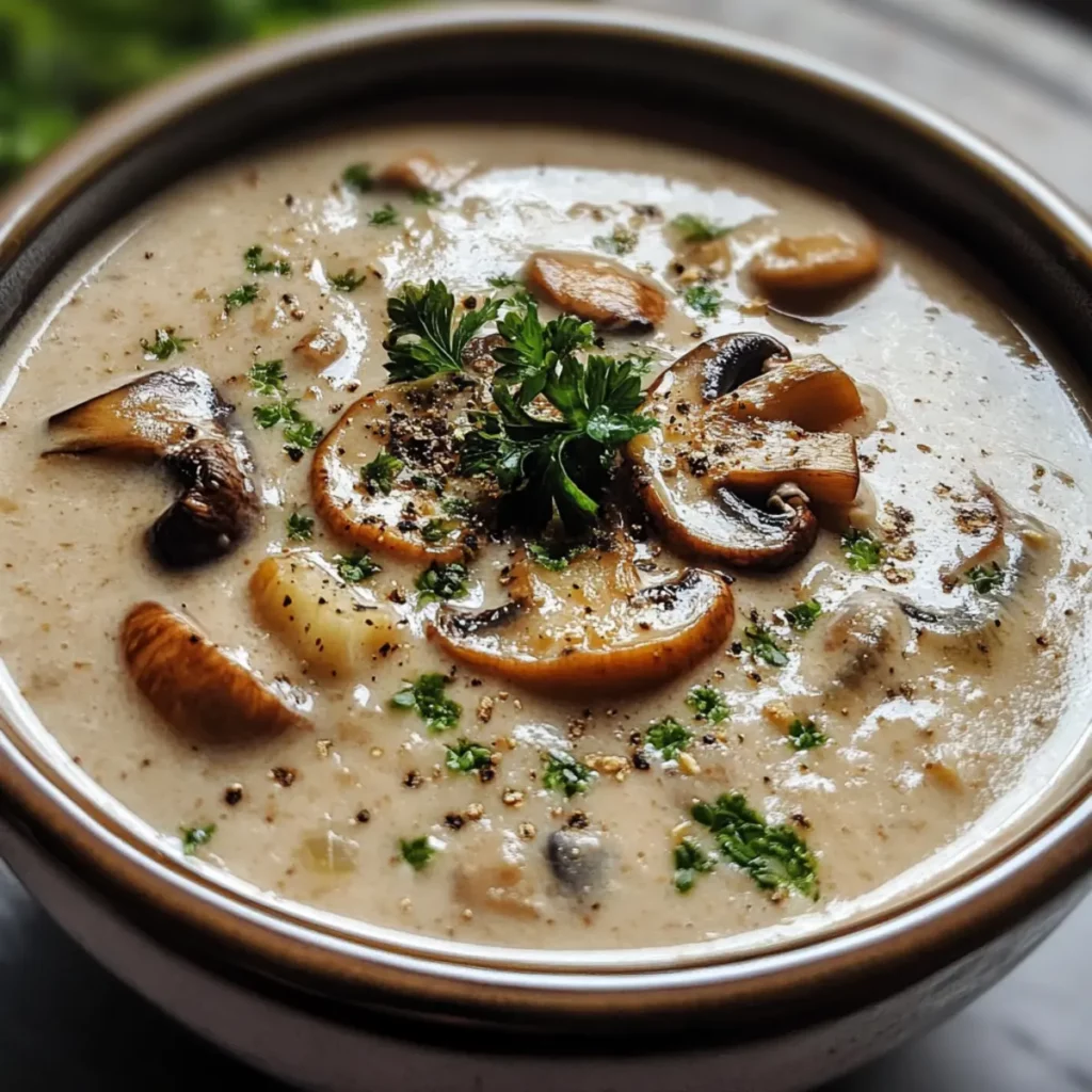 Creamy Mushroom Soup