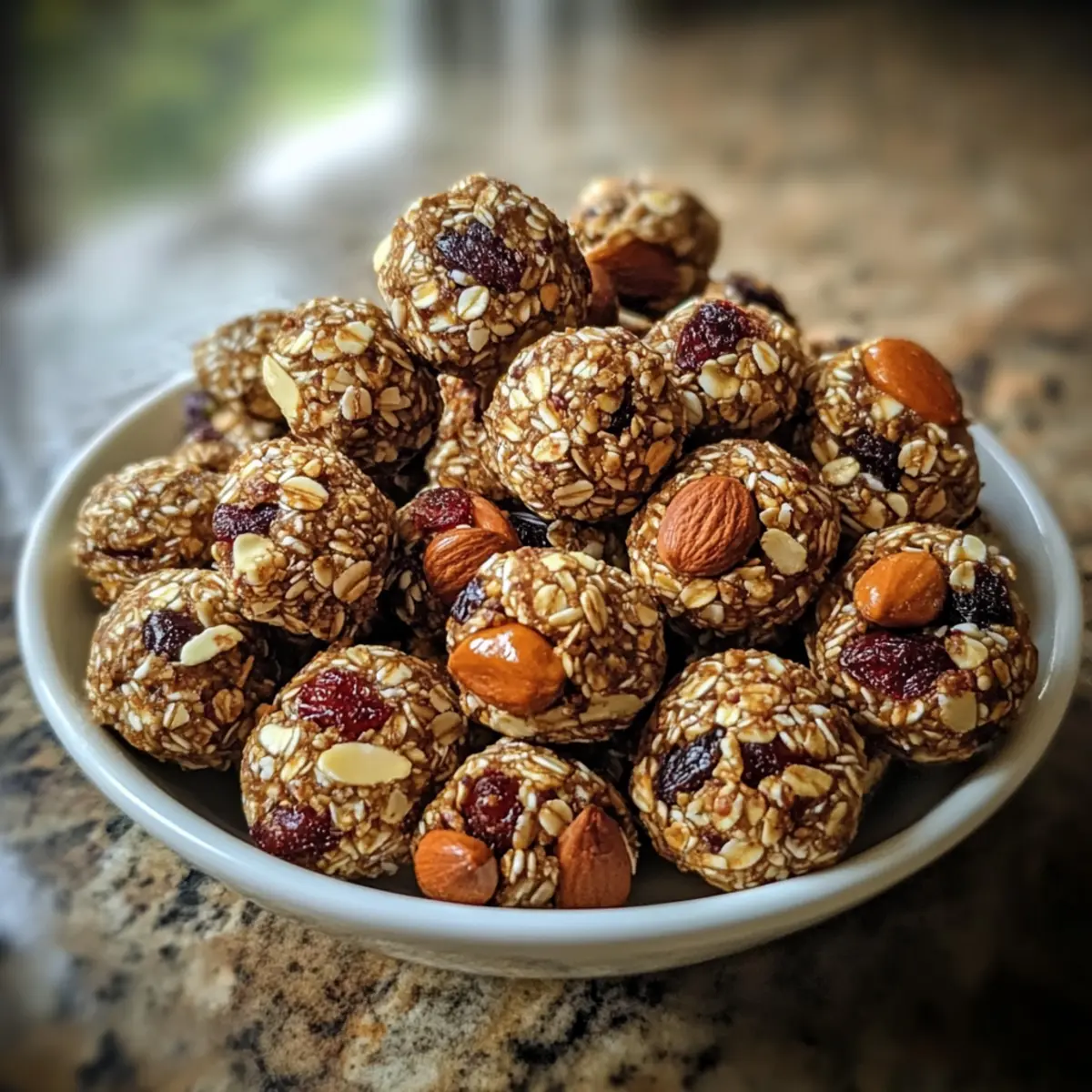 Trail Mix Energy Bites