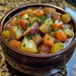Slow Cooker Root Vegetable Stew
