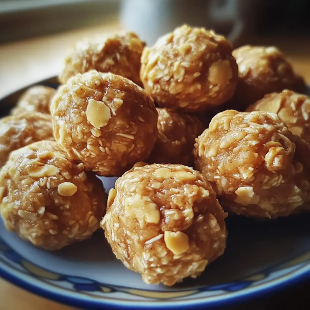Apple Peanut Butter Snack Bites
