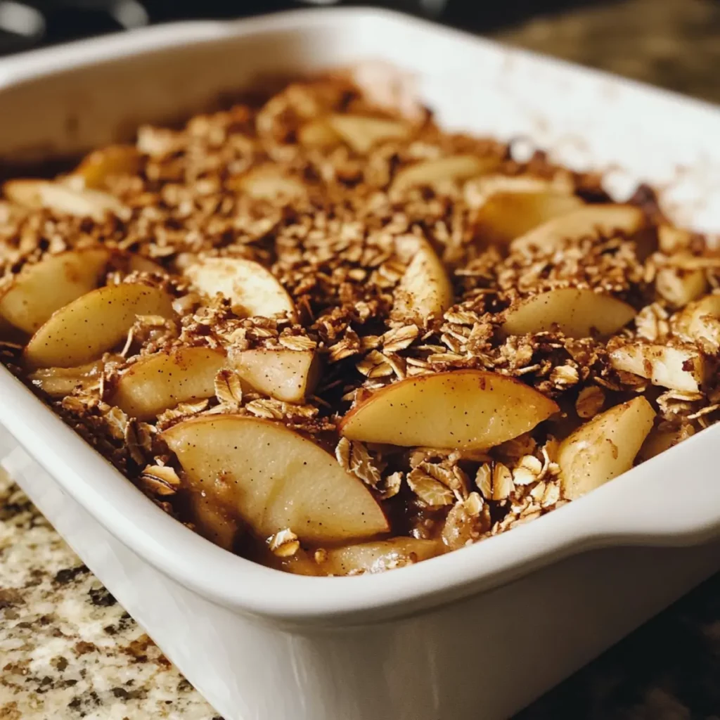 Nutmeg Apple Oat Bake