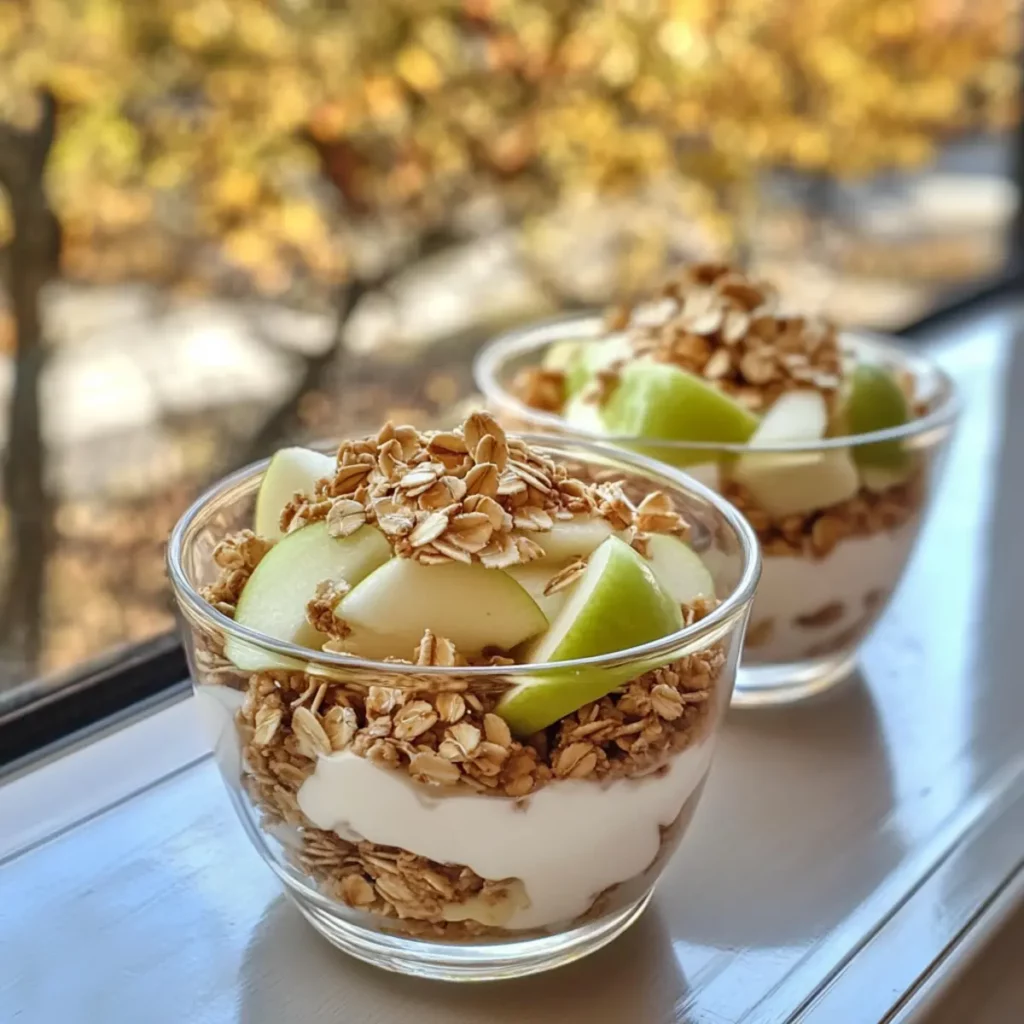 Apple Oat Yogurt Snack Cups