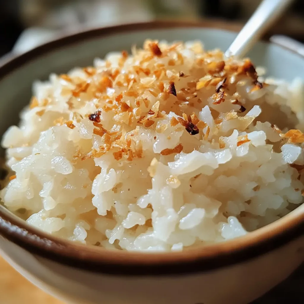 Christmas Coconut Milk Rice