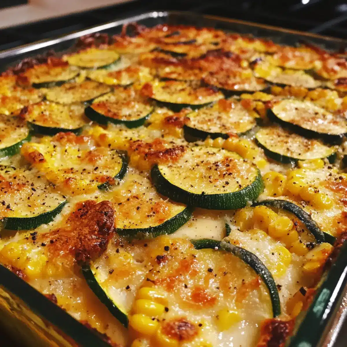 Zucchini and Corn Bake Recipe