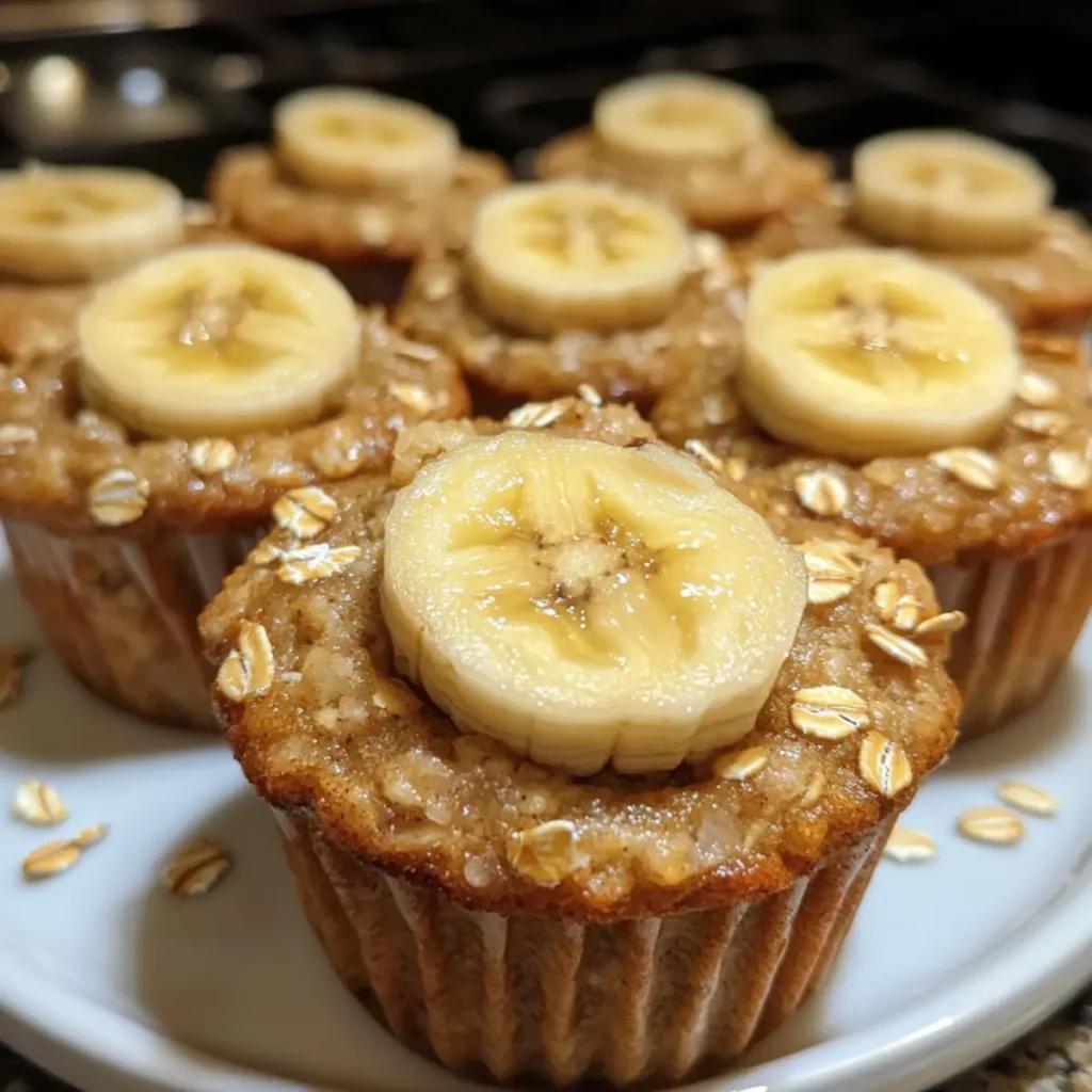 Banana Oat Mini Muffins