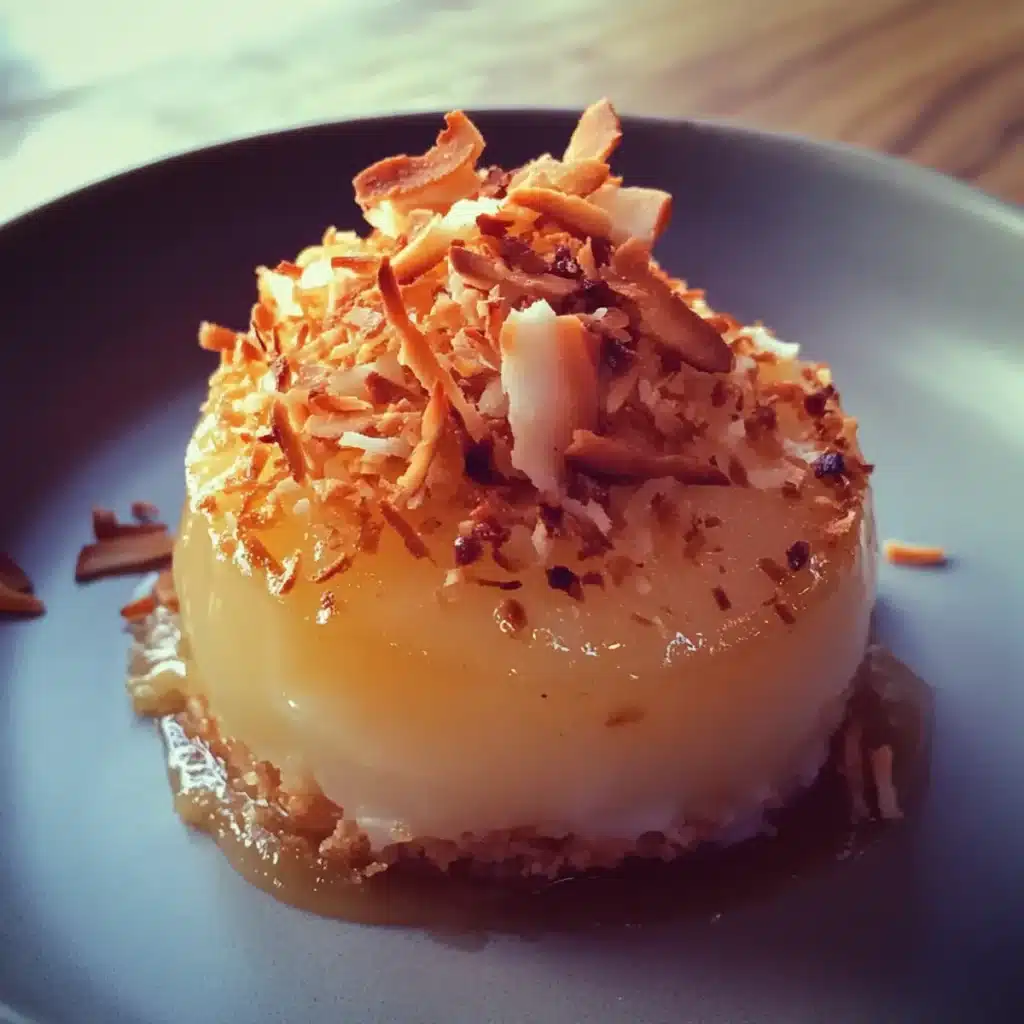 Baked Pear Coconut Dessert