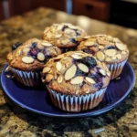 Blueberry Almond Breakfast Muffin Recipe